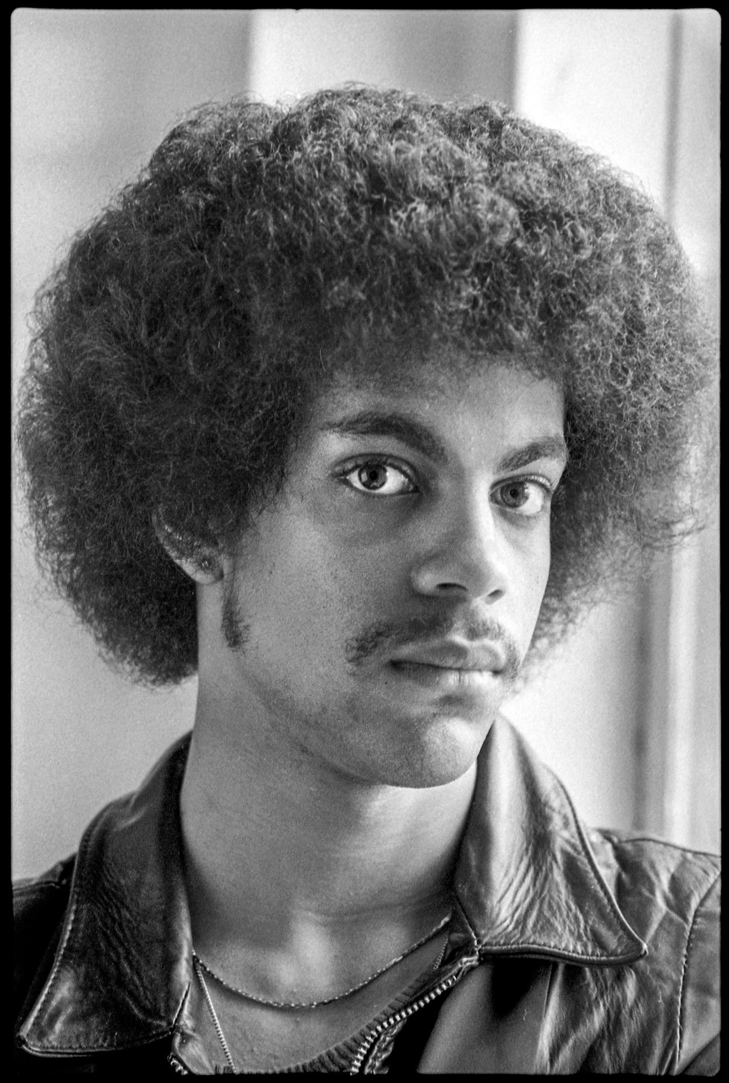 Musician Prince, at 19 years old. Photo taken April 1978.