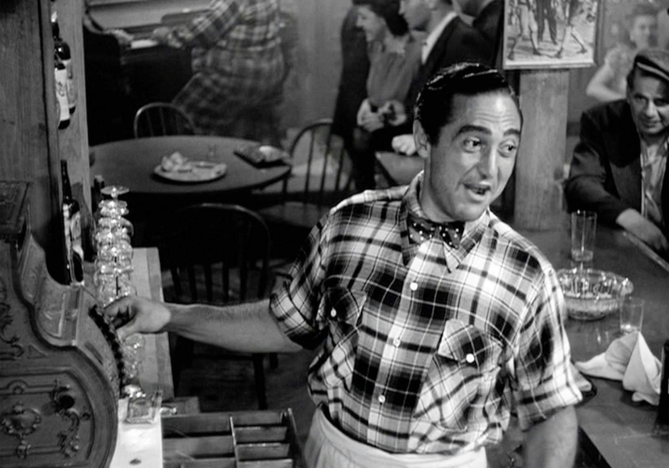 Sheldon Leonard in "It's a Wonderful Life."