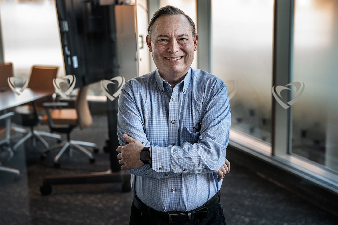 Portrait of Kevin Manion at the Minneapolis Heart Institute Thursday March 4,2021 In Minneapolis, MN.] Jerry Holt •Jerry.Holt@startribune.com