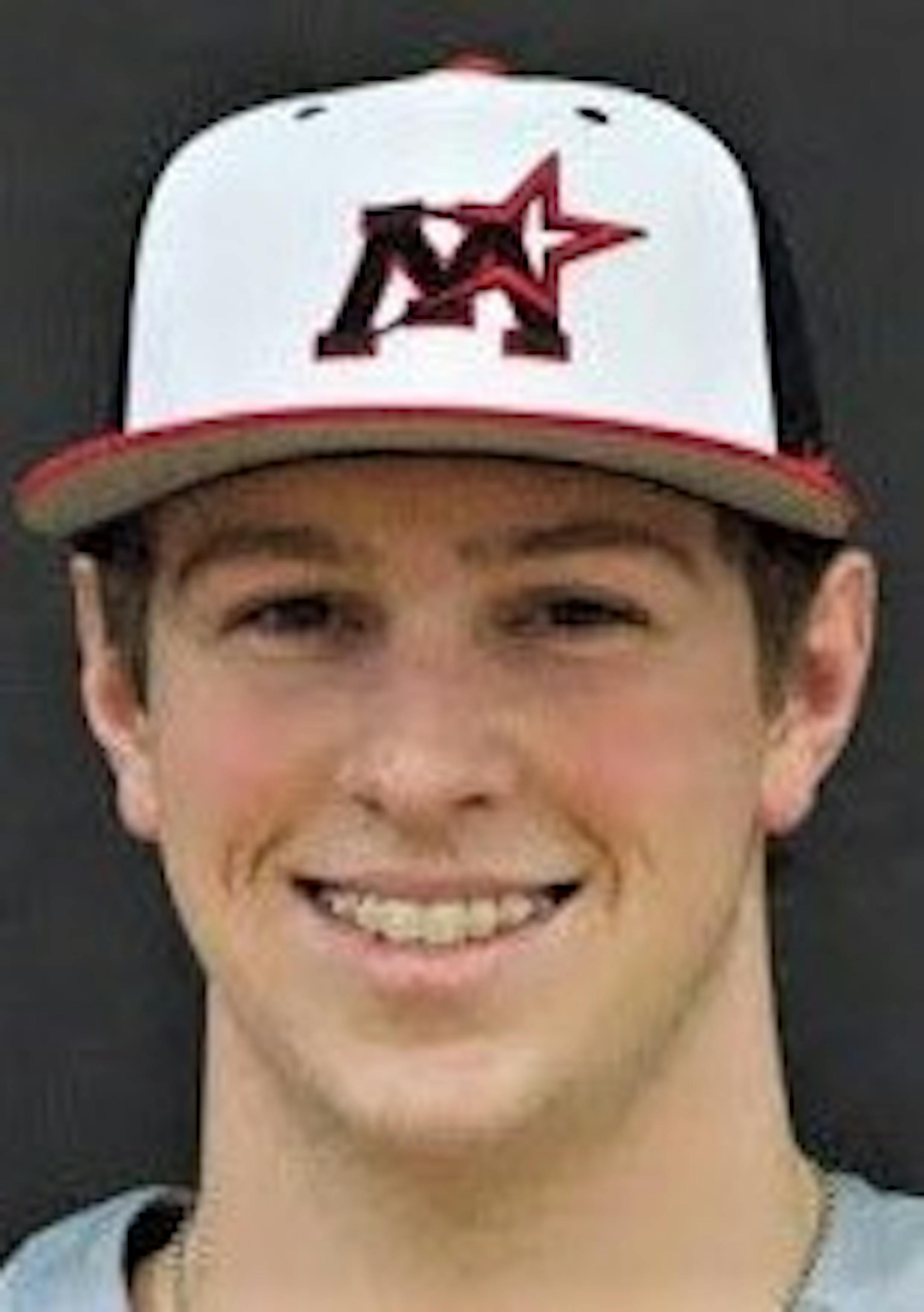 Ethan Bosacker, Monticello baseball, sr., 2019