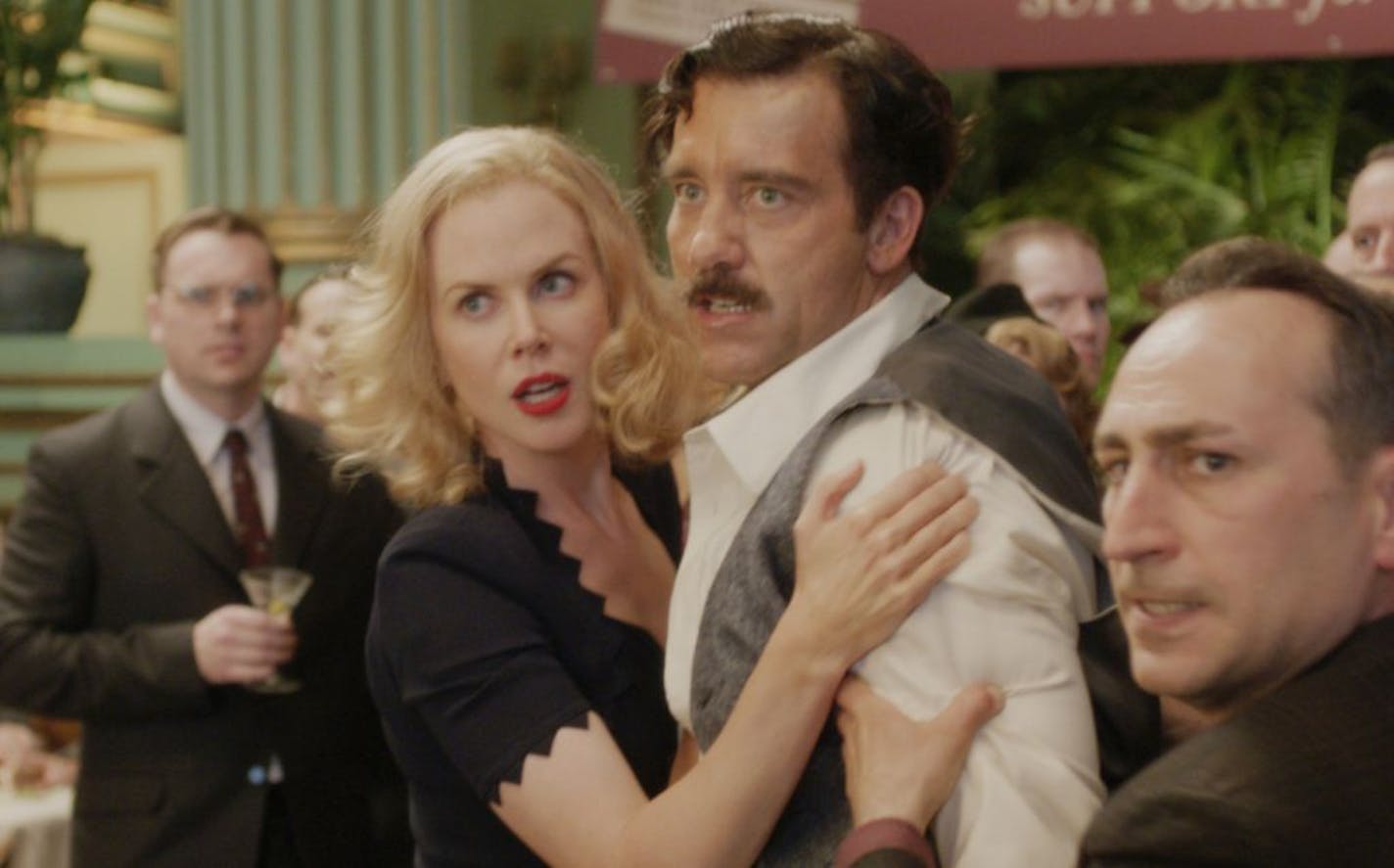 Nicole Kidman and Clive Owen in HBO's "Hemingway & Gellhorn."