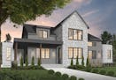 Home plan: A modern farmhouse that's warm and welcoming.