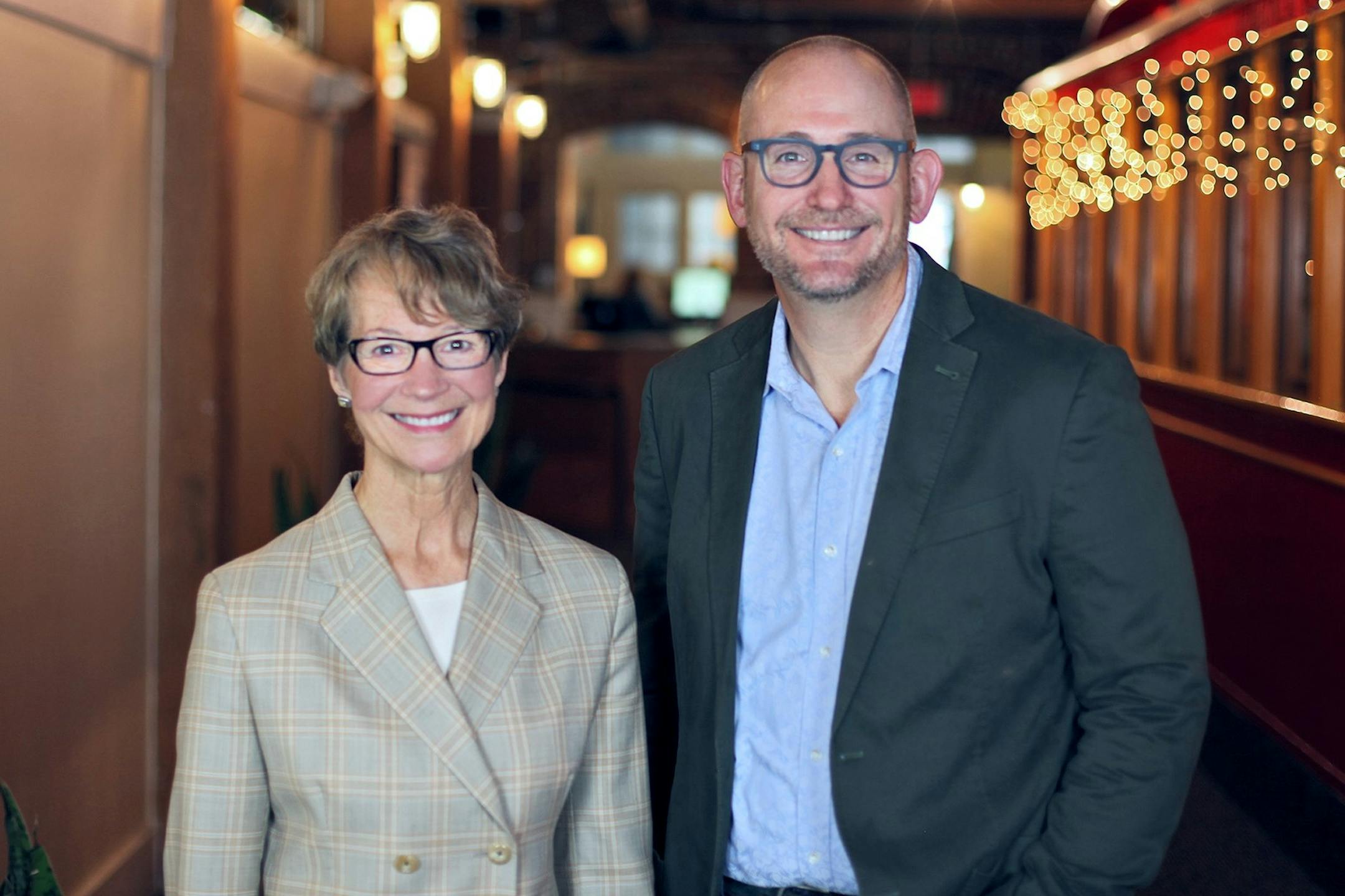 Padilla CEO Lynn Casey and President Matt Kucharski.