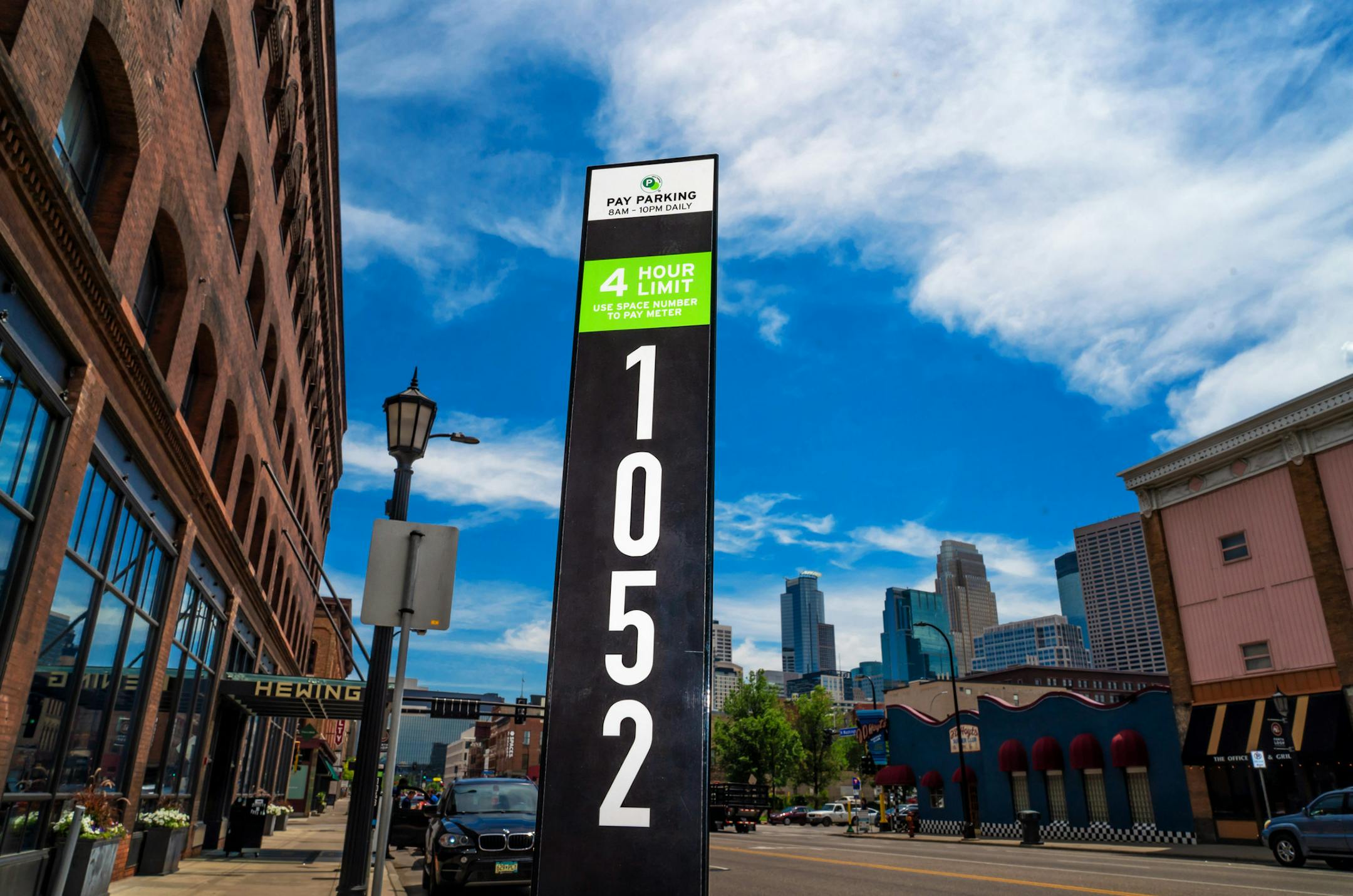 Minneapolis officials are hiking parking meter rates one neighborhood at a time. New rates will go into effect in Minneapolis' North Loop, above, on July 16.