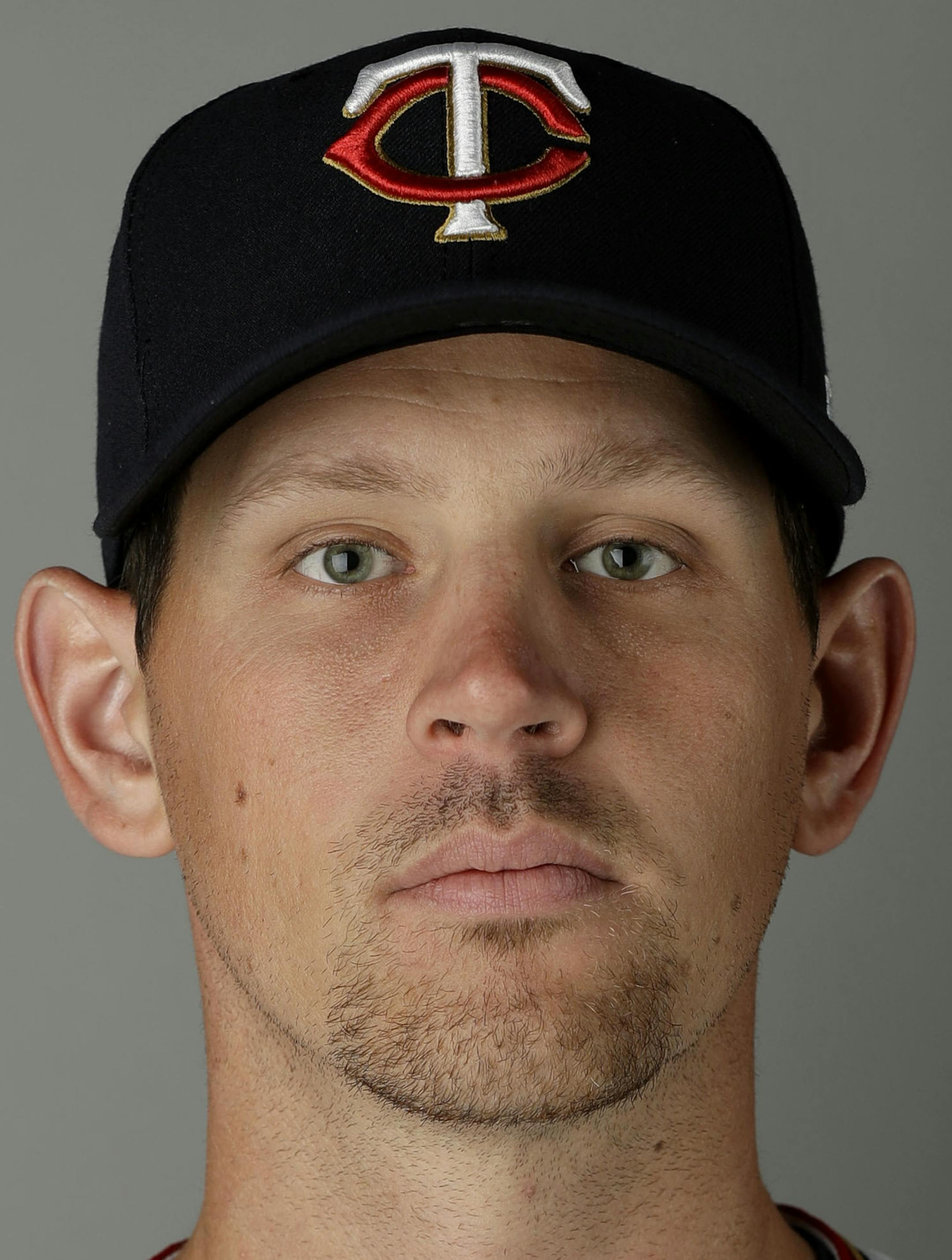 This is a 2017 photo of Nick Tepesch of the Minnesota Twins baseball team. This image reflects the 2017 active roster as of Thursday, Feb. 23, 2017 when this image was taken. (AP Photo/David Goldman) ORG XMIT: FLDG101