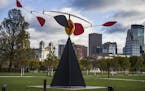 "The Spinner," a Calder sculpture commissioned by Dayton's department store in downtown Minneapolis, has ended up in an overlooked location at the Min