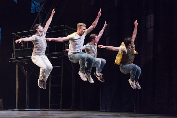 The Jets in the Ordway's "West Side Story."