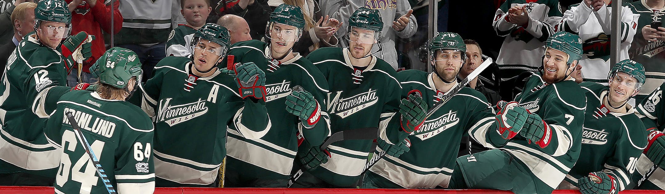 Celebrating goals &#x2014; and wins &#x2014; has become common for the Wild this season. The team leads the Western Conference with 80 points and 37 wins. And its 187 goals lead the West and rank fourth in the NHL.