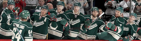 Celebrating goals &#x2014; and wins &#x2014; has become common for the Wild this season. The team leads the Western Conference with 80 points and 37 w