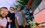 Shredders came together on a playful whim with Doomtree members (left to right) Sims, Paper Tiger, Lazerbeak and P.O.S.
