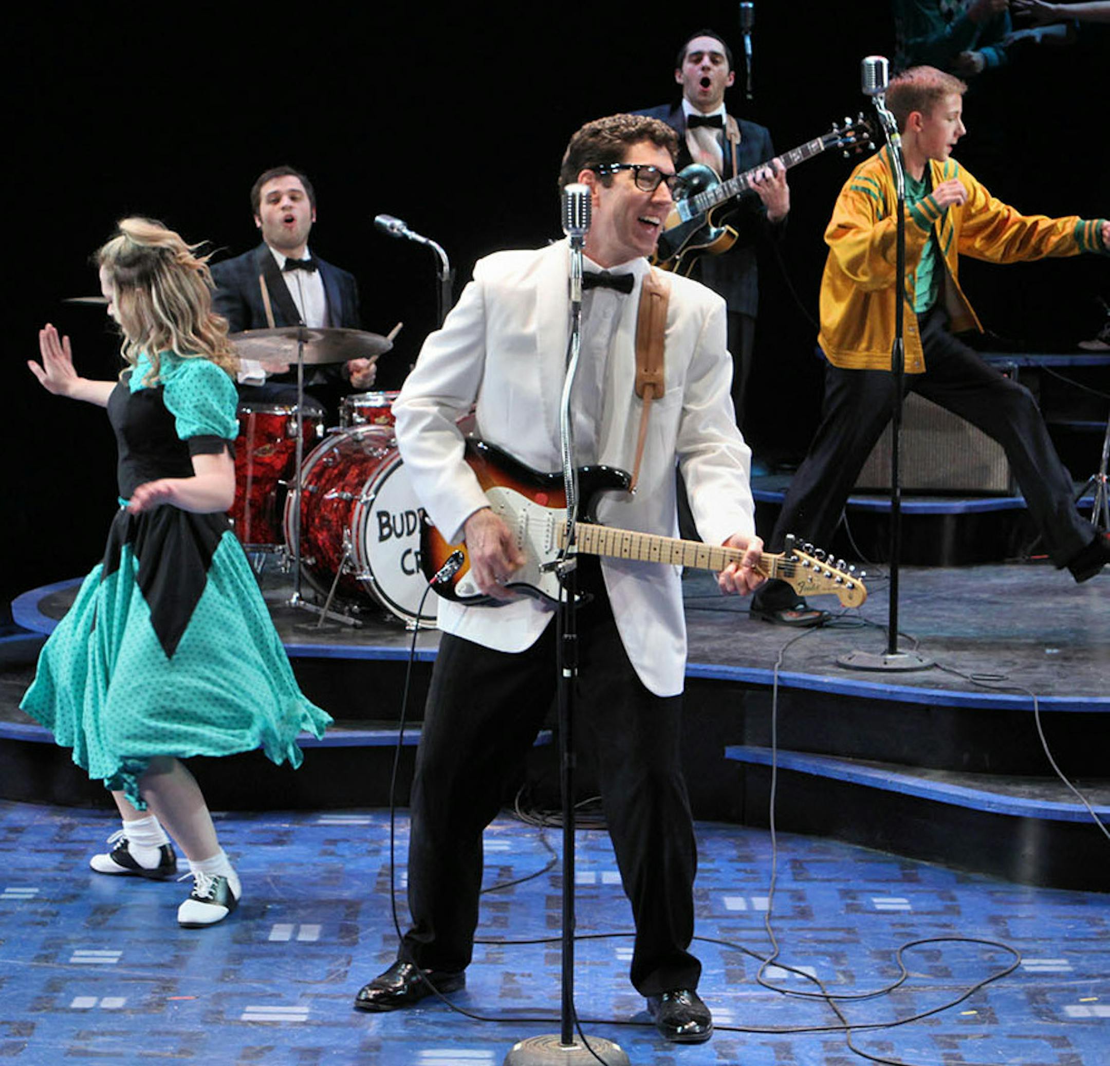Nicholas Freeman in "Buddy - The Buddy Holly Story" MN History Theatre.