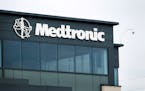 Medtronic Inc. signage is displayed at the company's office in Toronto, Ontario, Canada, on Wednesday, Aug. 31, 2011. Metronic Inc, the world's larges