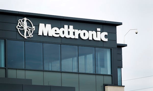 Medtronic Inc. signage is displayed at the company's office in Toronto, Ontario, Canada, on Wednesday, Aug. 31, 2011. Metronic Inc, the world's larges