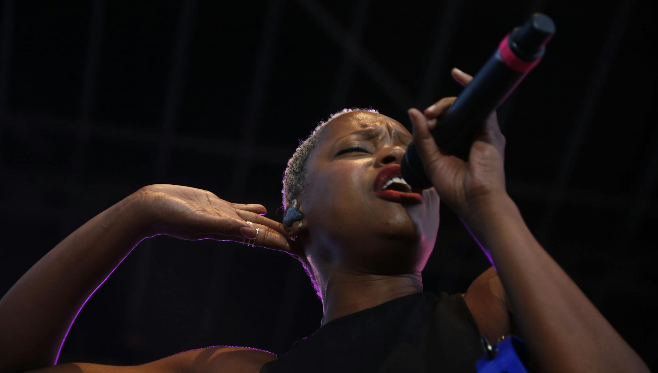 Fitz and The Tantrums performed on the PreferredOne stage at the Basilica Block Party.
