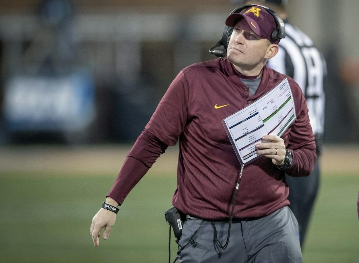 Former Minnesota defensive coordinator Robb Smith