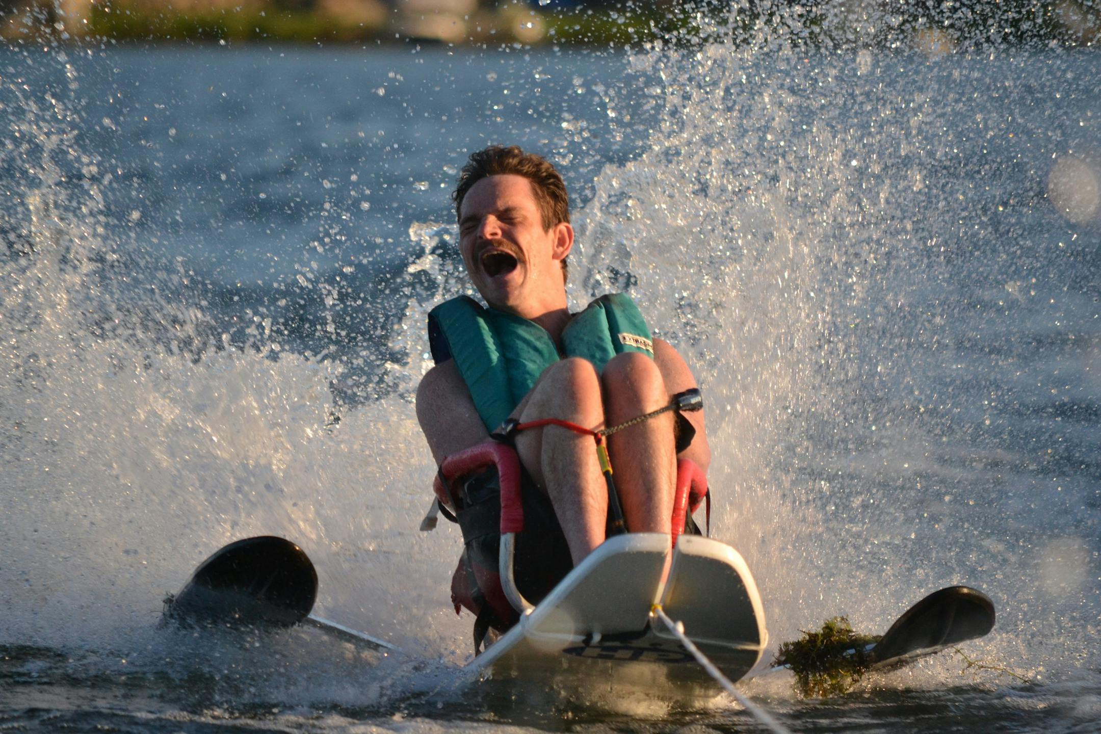 A trailer with adaptive water-ski equipment was found Wednesday after it was stolen sometime over the weekend.