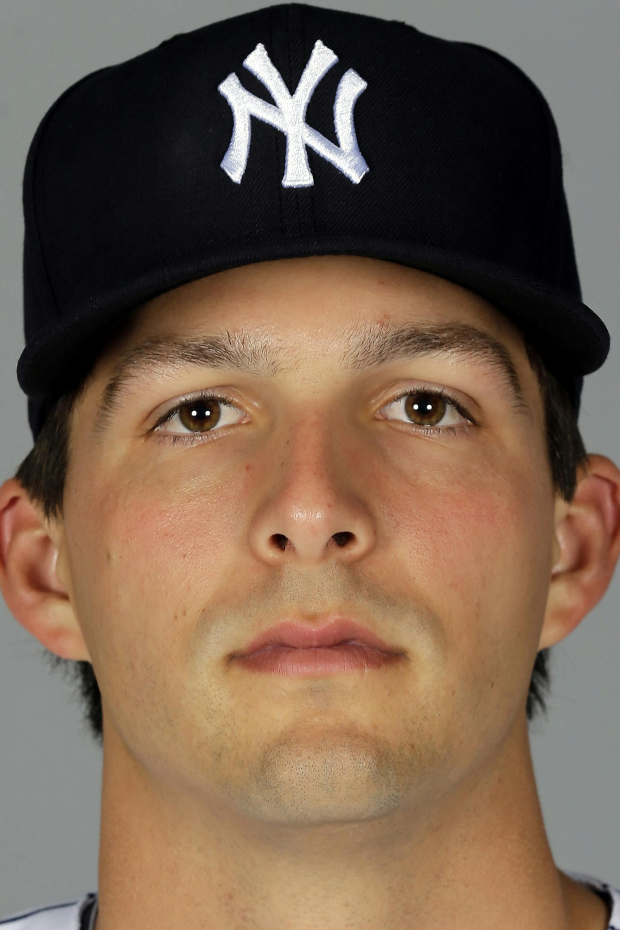 This is a 2015 photo of John Ryan Murphy of the New York Yankees baseball team. The images reflects the active roster as of Friday, Feb. 27, 2015, in Tampa, Fla. (AP Photo/Chris O'Meara) ORG XMIT: OTKCO154