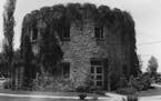 The Round Tower of Fort Snelling with residential windows, later returned to the original rifle-openings slits.