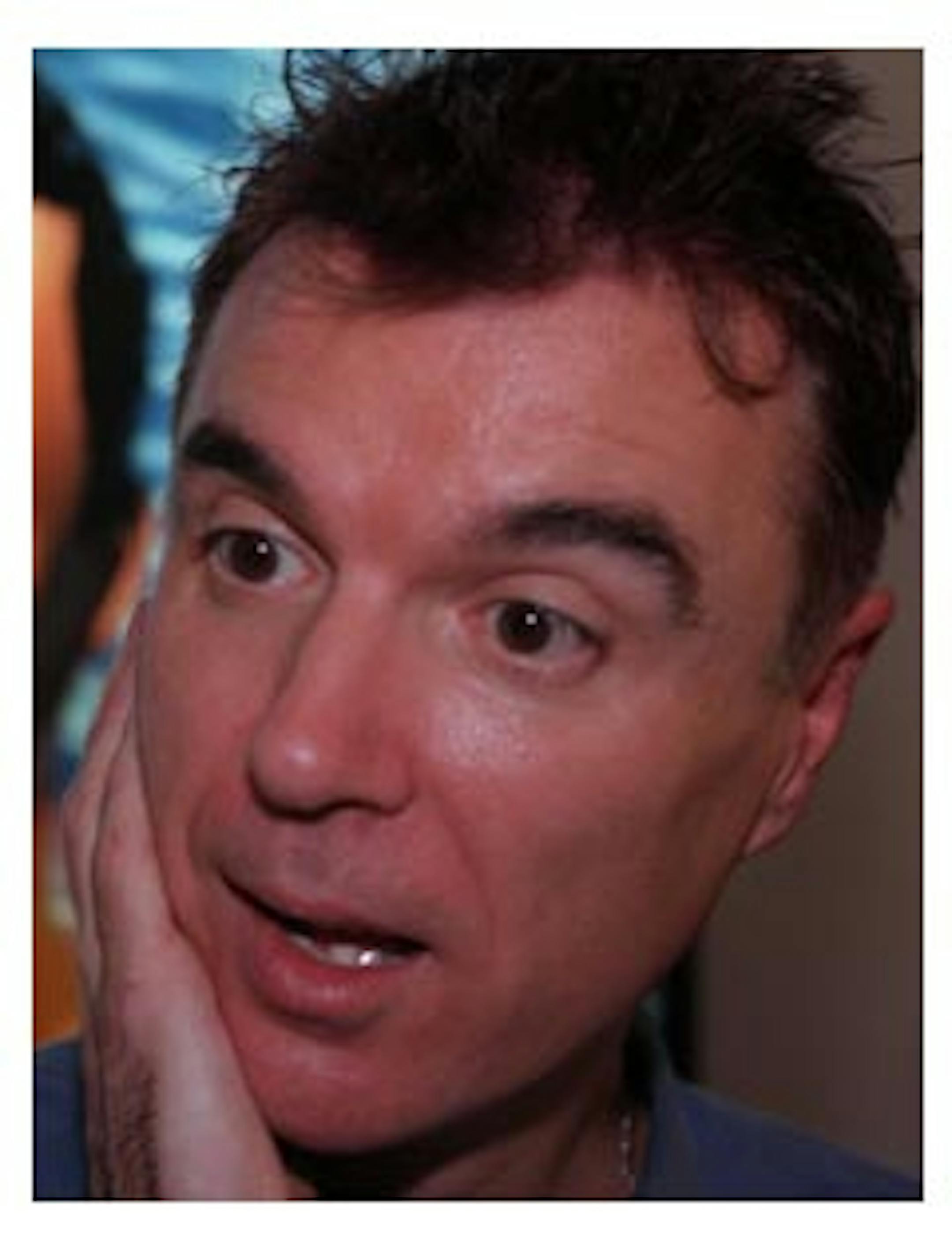 Byrne before his hair went gray