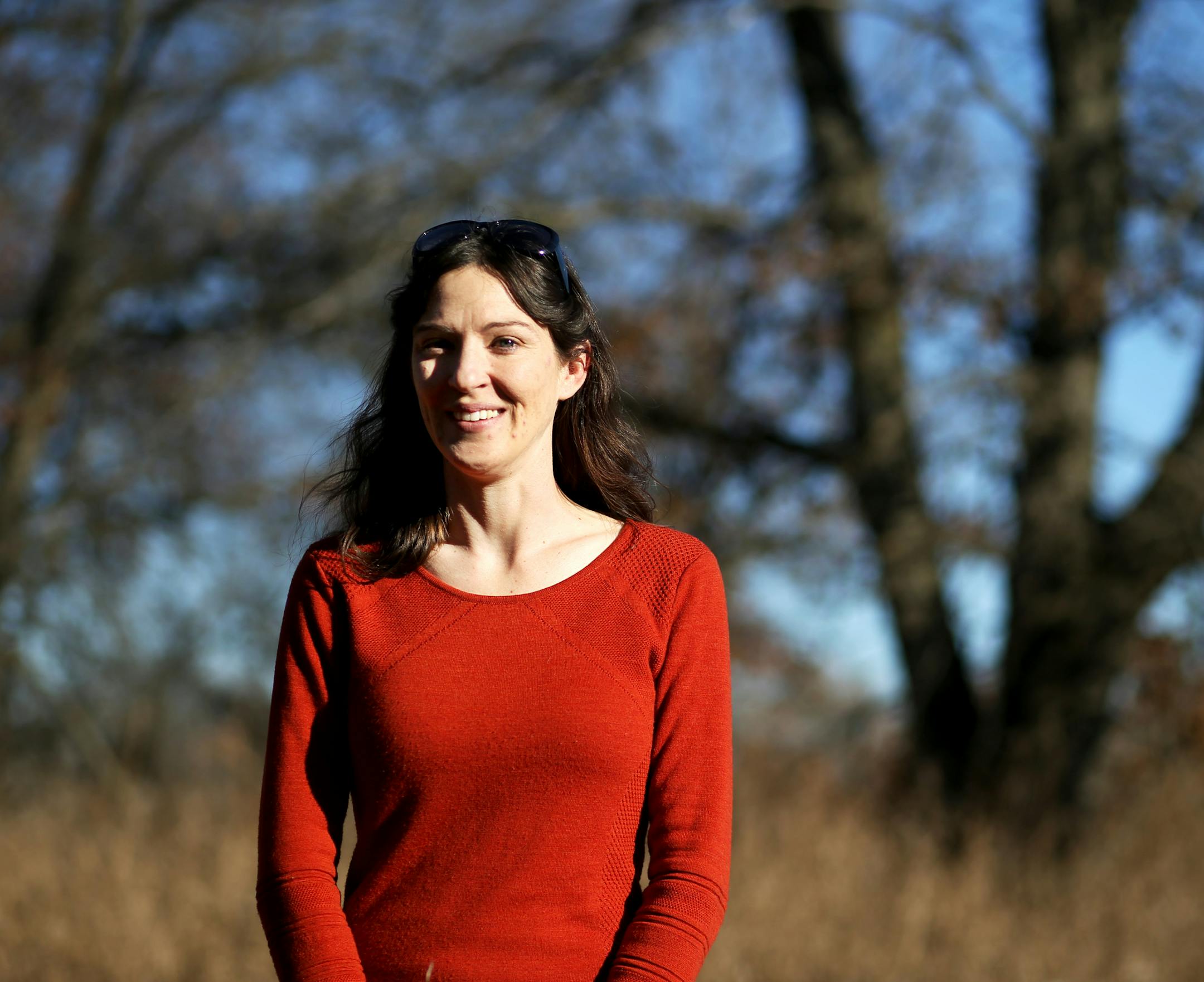 Caitlin Barale Potter is the education and outreach coordinator at Cedar Creek Ecosystem Science Reserve and was seen Thursday, Nov. 30, 2017, at the Cedar Creek in East Bethel.] DAVID JOLES &#xef; david.joles@startribune.com A profile of Caitlin Barale Potter, education and outreach coordinator at Cedar Creek Ecosystem Science Reserve** Caitlin Barale Potter,cq
