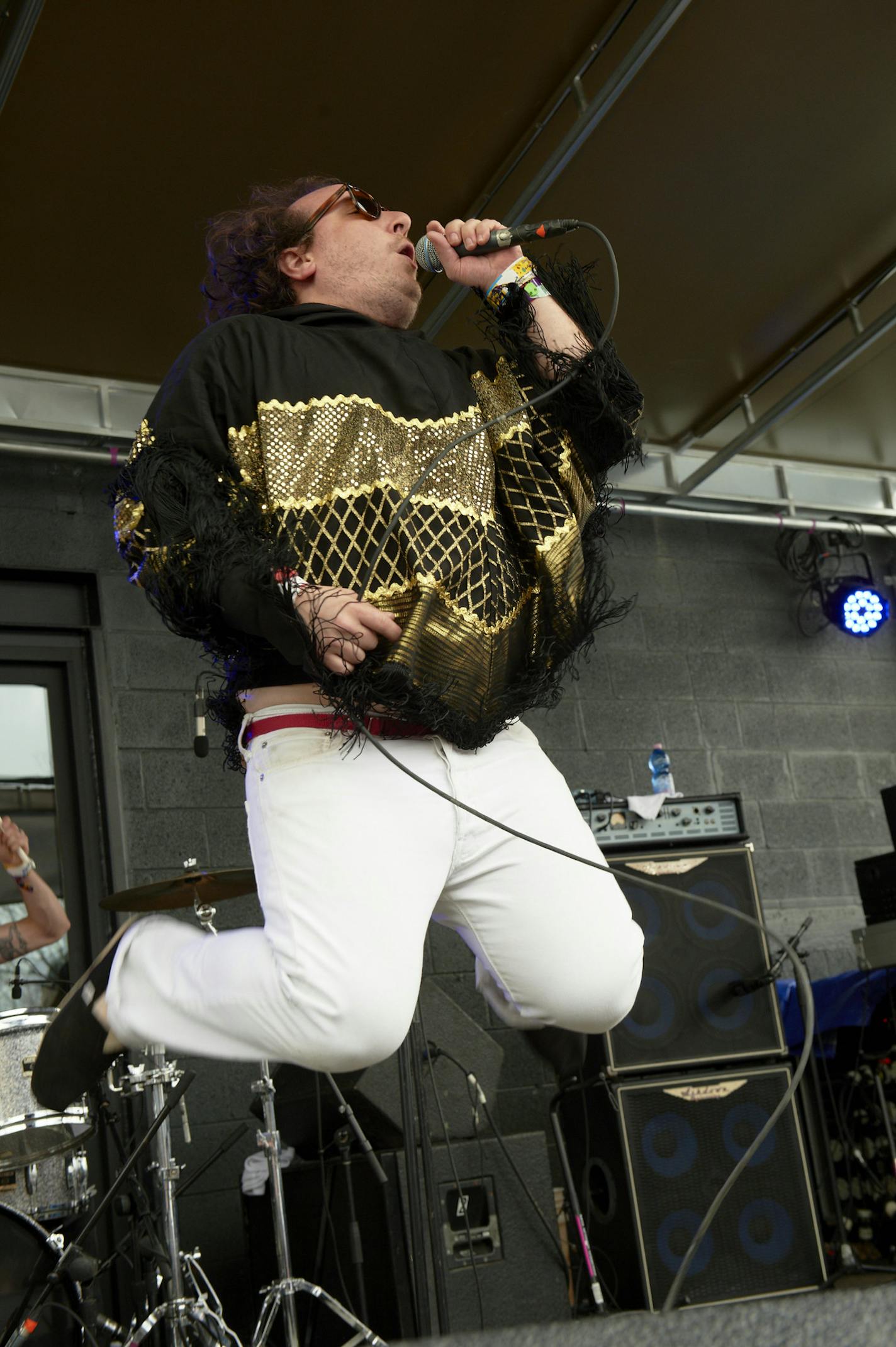 Har Mar Superstar performs at Rachael Ray's Feedback party at Stubb's BBQ at the South By Southwest music festival on March 15, 2014 in Austin, Texas. ] TONY NELSON tony@tonynelsonphoto.com ___ SLUG: 511SXSW 140315_ EXTRA INFORMATION: