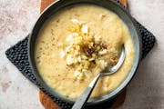 Parsnip-Fennel-Apple Soup has all the tastes of fall in one steamy bowl. Recipe by Beth Dooley, photo by Mette Nielsen, Special to the Star Tribune