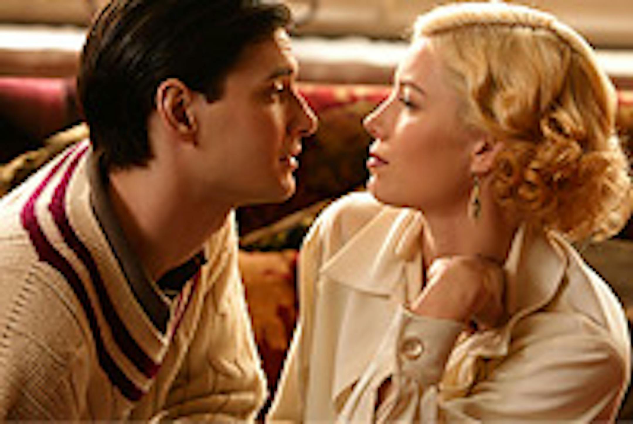 Ben Barnes and Jessica Biel in "Easy Virtue."