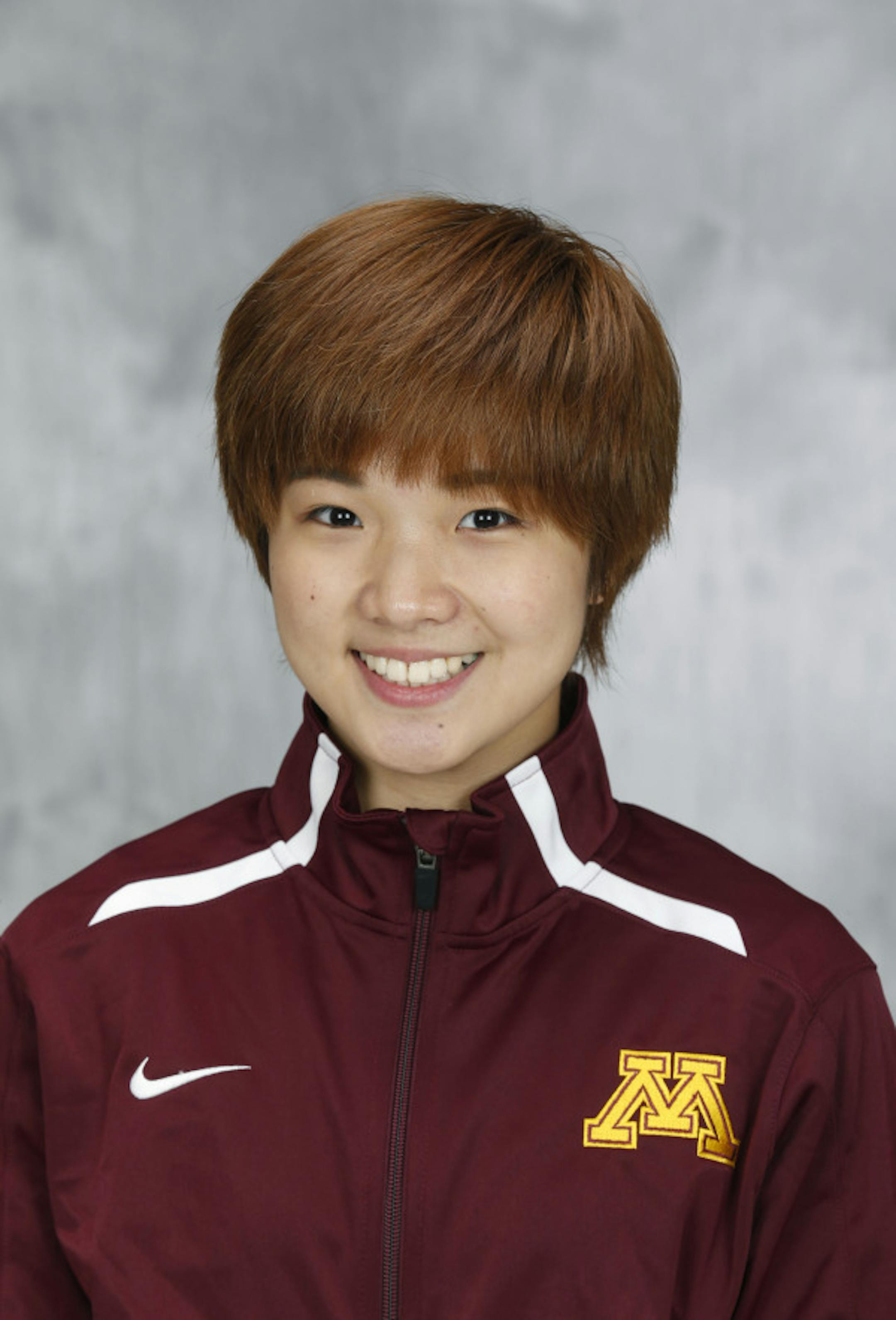 Gophers diver Yu Zhou. Courtesy of the U of M.