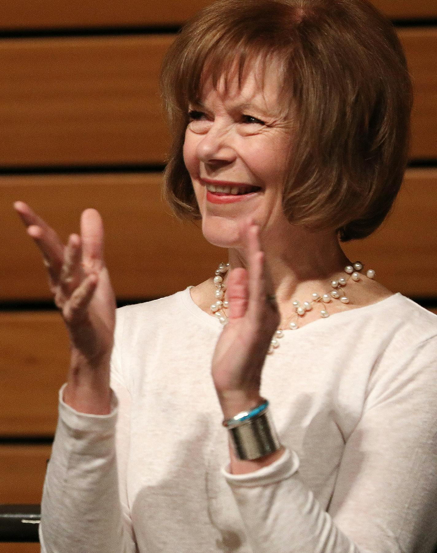 Former U.S. Sen. Al Franken and his successor U.S. Sen. Tina Smith sat together during Walter Mondale's birthday program Saturday night. ] ANTHONY SOUFFLE &#xef; anthony.souffle@startribune.com Former President Jimmy Carter and his wife, Rosalynn, along with Gov. Mark Dayton and U.S. Sen. Amy Klobuchar and others helped celebrate Walter Mondale's 90th birthday Saturday, Jan. 13, 2018 at the McNamara Alumni Center on the University of Minnesota's campus in Minneapolis.