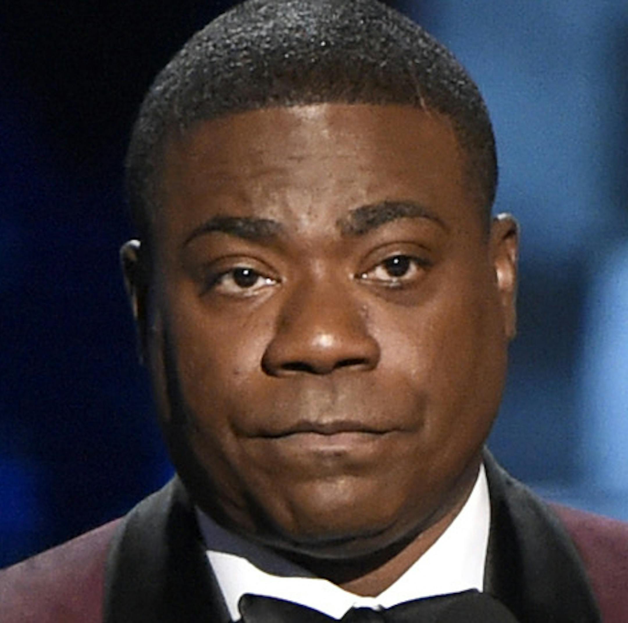 Tracy Morgan presents the award for outstanding drama series at the 67th Primetime Emmy Awards on Sunday, Sept. 20, 2015, at the Microsoft Theater in Los Angeles. (Photo by Chris Pizzello/Invision/AP)