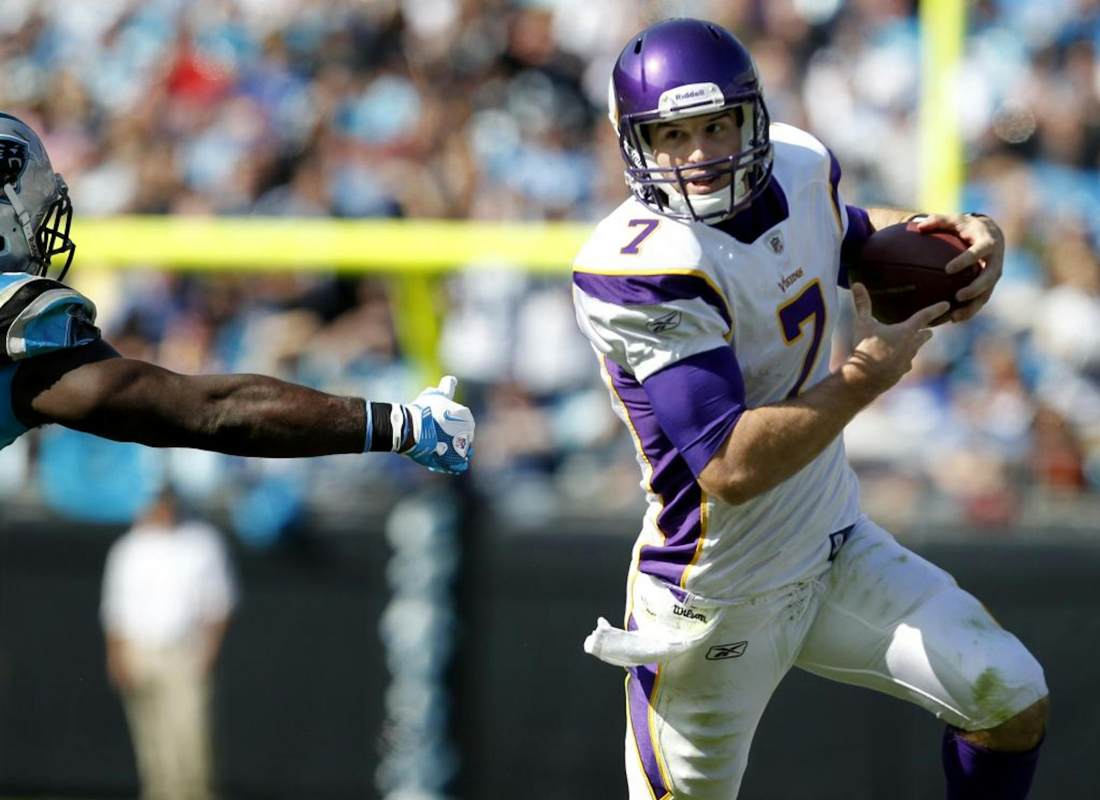 Vikings quarterback Christian Ponder