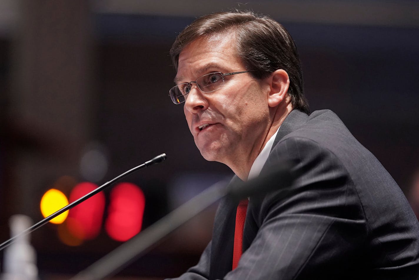 Defense Secretary Mark Esper.