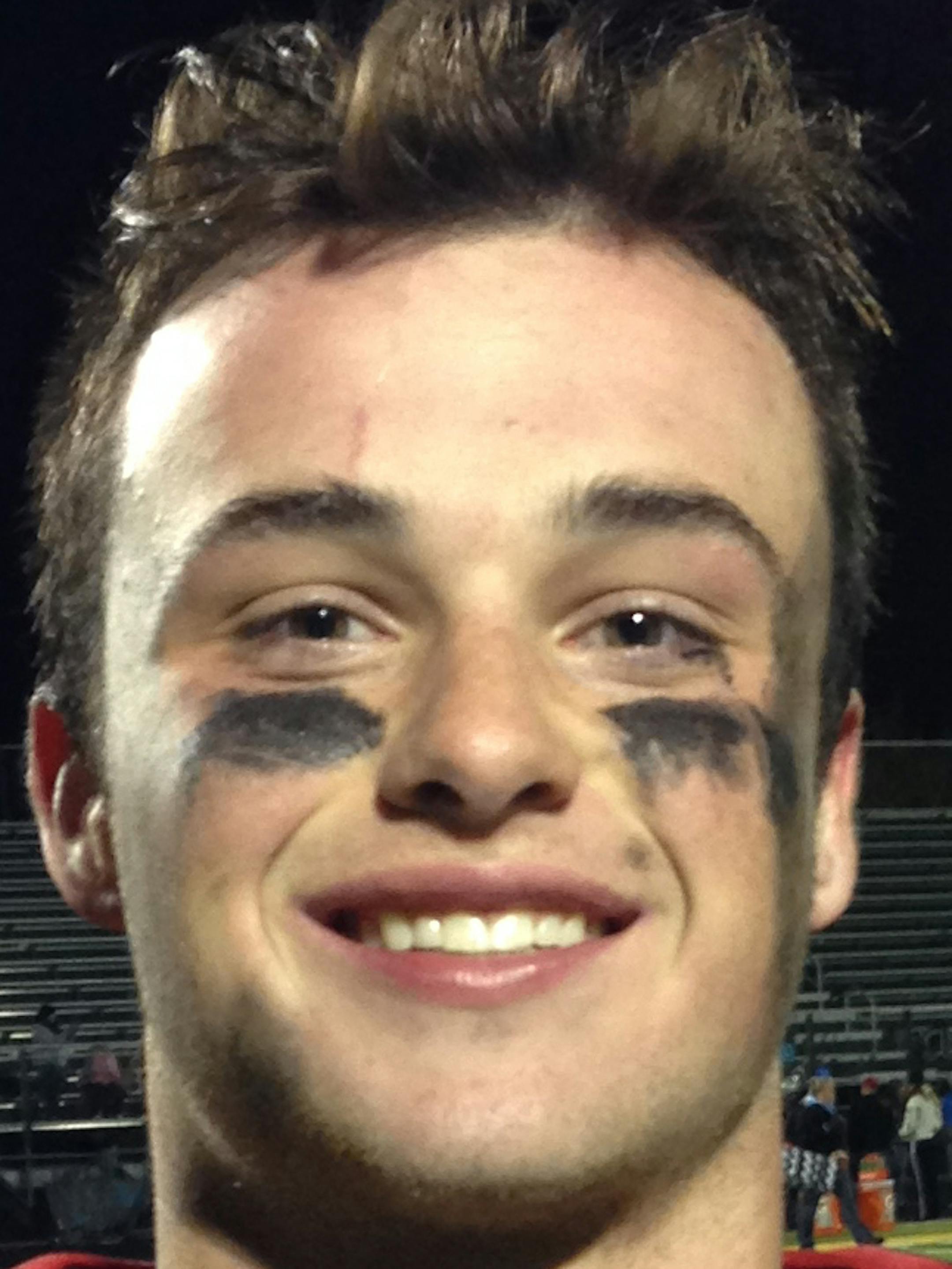 PREP110715.3a, Saxo budget number 449036 Noah Boser, Pierz running back who also played quarterback