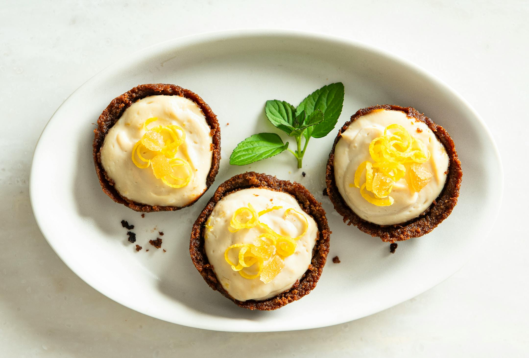 Tofu is at home in both sweet and savory dishes. Here, it gets the dessert treatment with Lemony Cheesecake. Recipe by Beth Dooley,photo by Mette Nielsen, Special to the Star Tribune