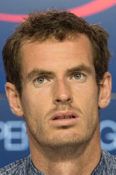 Andy Murray, of Britain, speaks during a media availability for the U.S. Open at the Billie Jean King National Tennis Center, Friday, Aug. 26, 2016, i