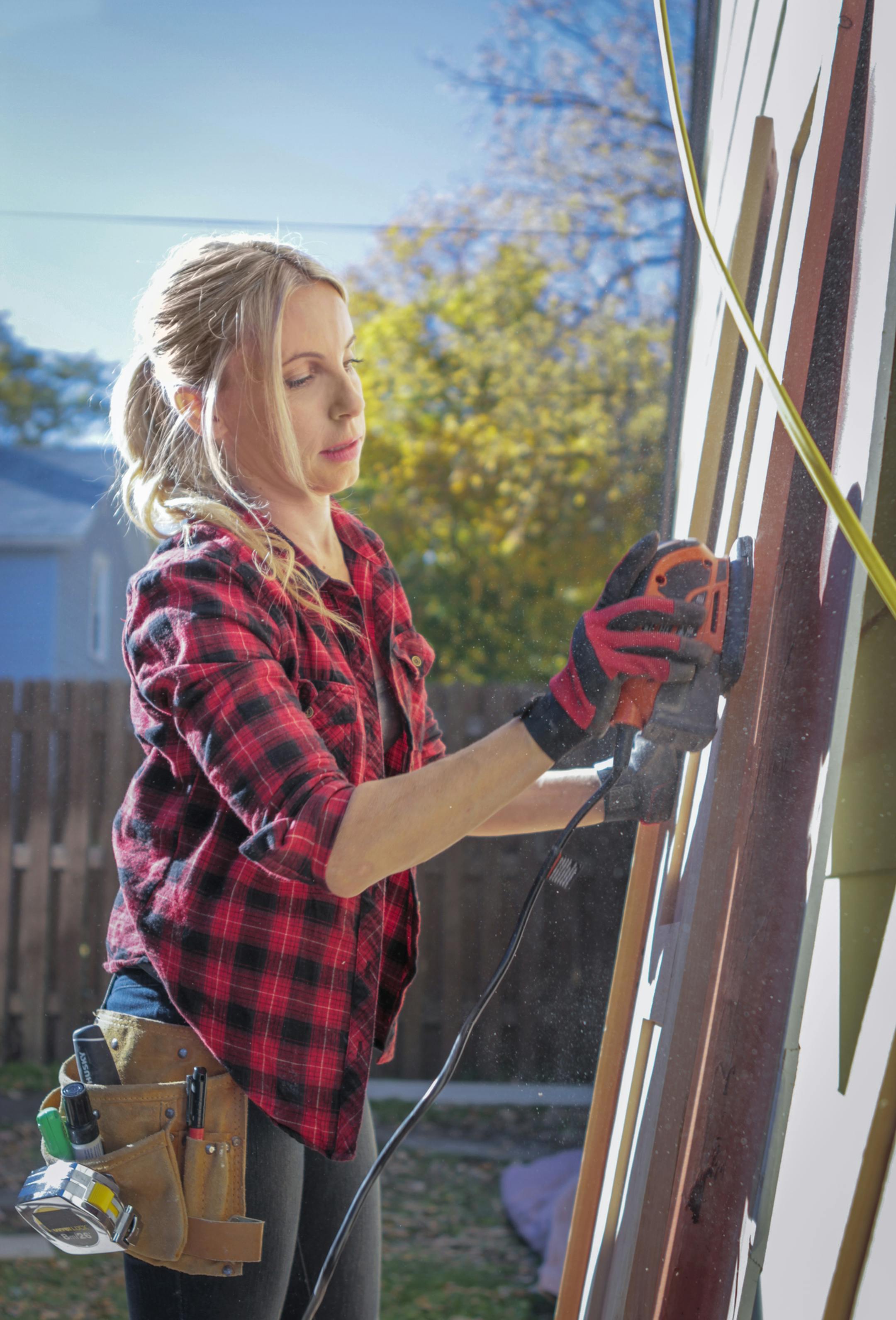 Cherie Barber of HGTV's "Five Day Flip" renovates Twin Cities homes. Provided