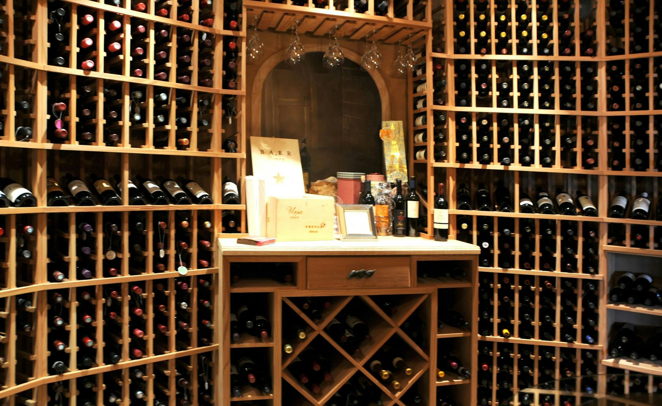 Jacqueline Day Wine cellar