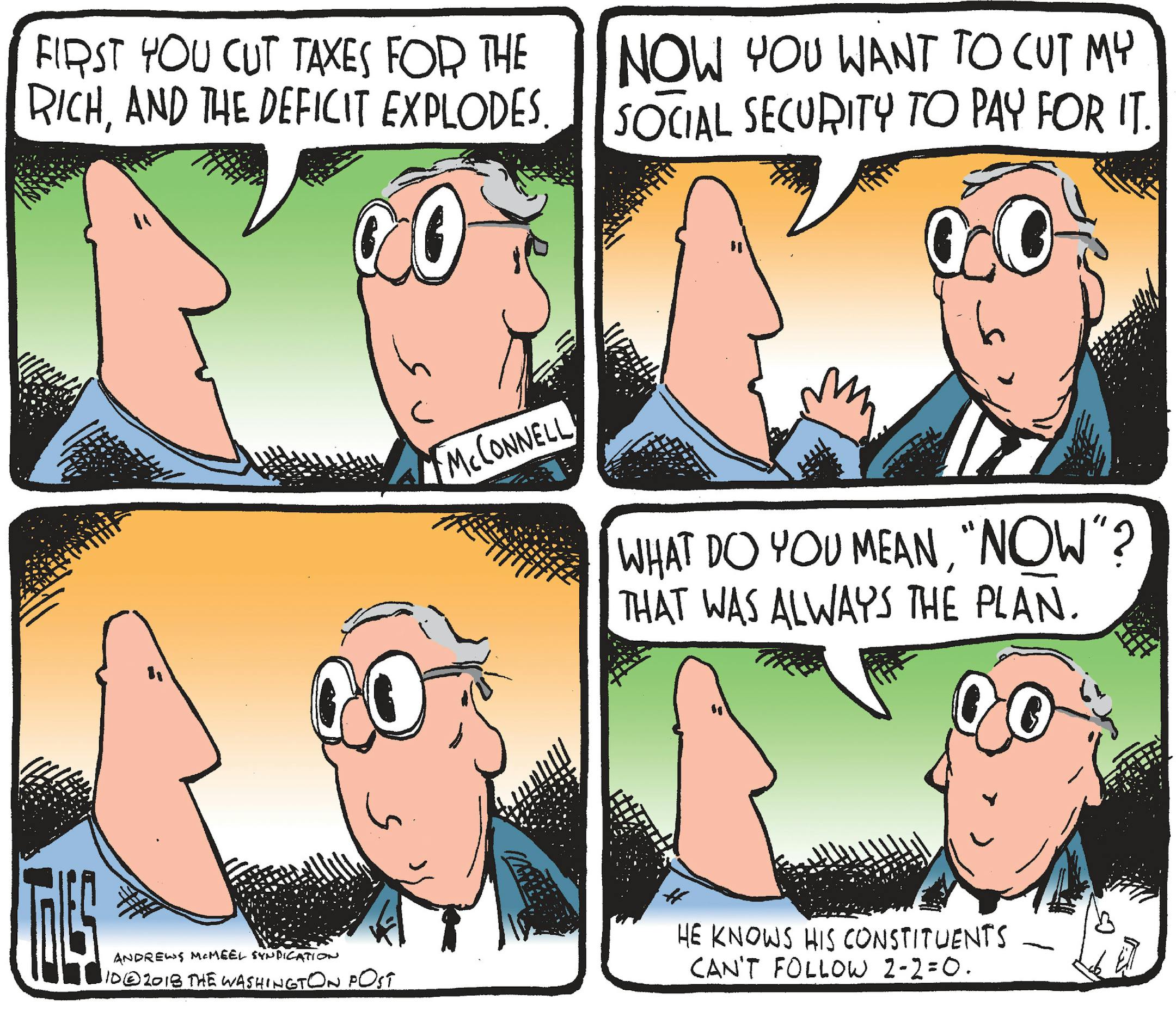 Tom Toles Editorial Cartoon