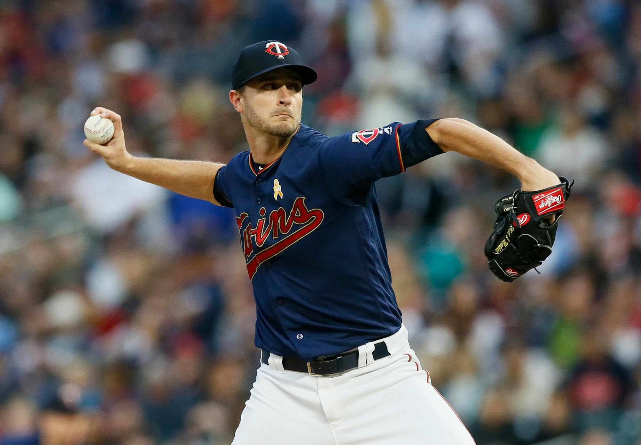 Twins pitcher Jake Odorizzi