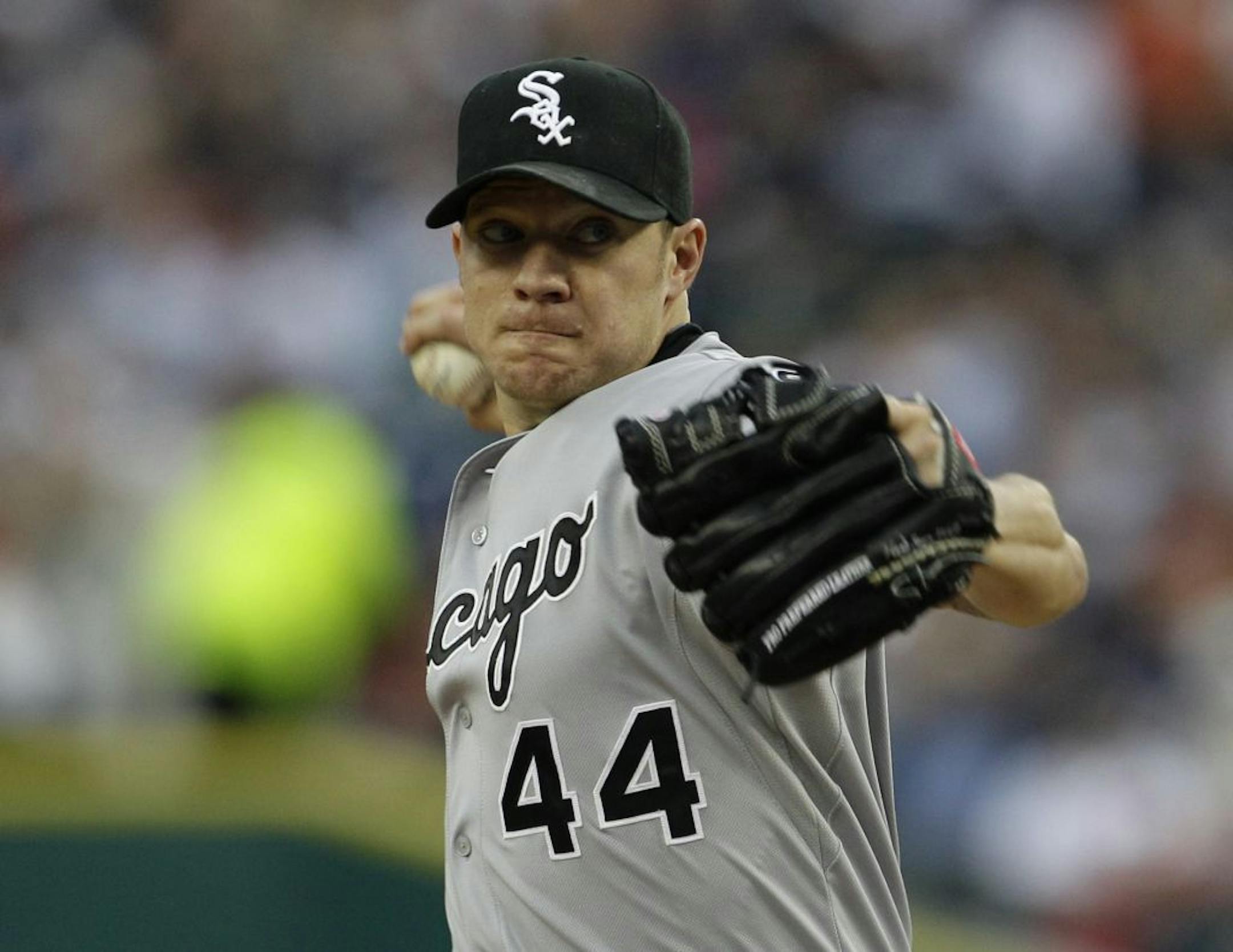 Chicago White Sox pitcher Jake Peavy