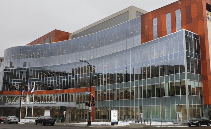 Hennepin Healthcare Clinic and Specialty Center,l 8th Street between Park Av and Chicago Av.