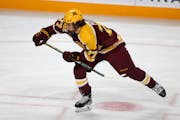 Gophers forward Rhett Pitlick was named the Big Ten’s second star of the week after a four-point showing against Minnesota Duluth.