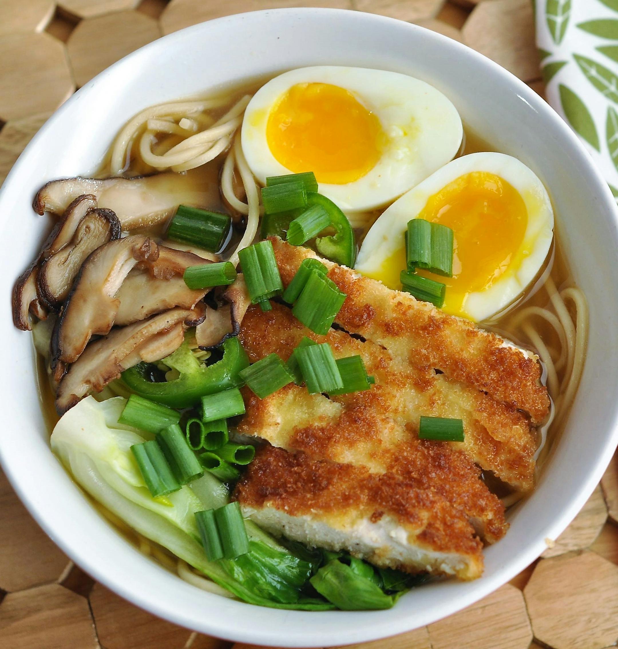 Crispy Chicken Ramen. Photo by Meredith Deeds * Special to the Star Tribune