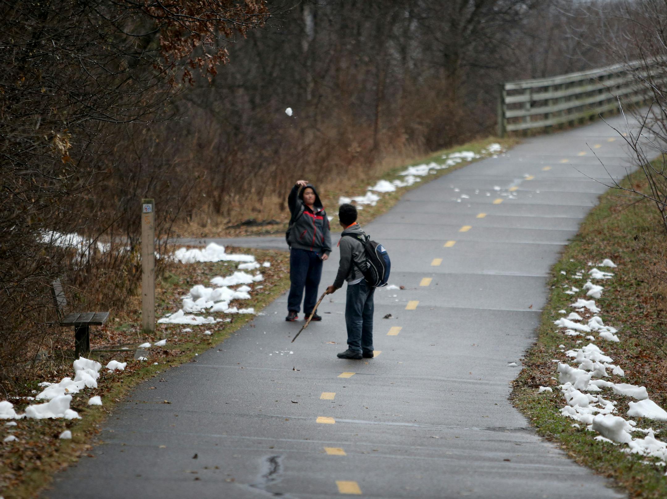 The affected part of the trail under this proposed plan would be the first 12 miles, from St. Paul north to North St. Paul or thereabouts. Maplewood is irate. The city manager says the trail goes right by City Hall at 1830 County Road B East. Here, Tuesday, Dec. 8, 2015, in Maplewood, MN.](DAVID JOLES/STARTRIBUNE)djoles@startribune.com Cities along the Gateway State Trail, the most heavily used in Minnesota, say they were blindsided by a Minnesota Department of Natural Resources decision to end