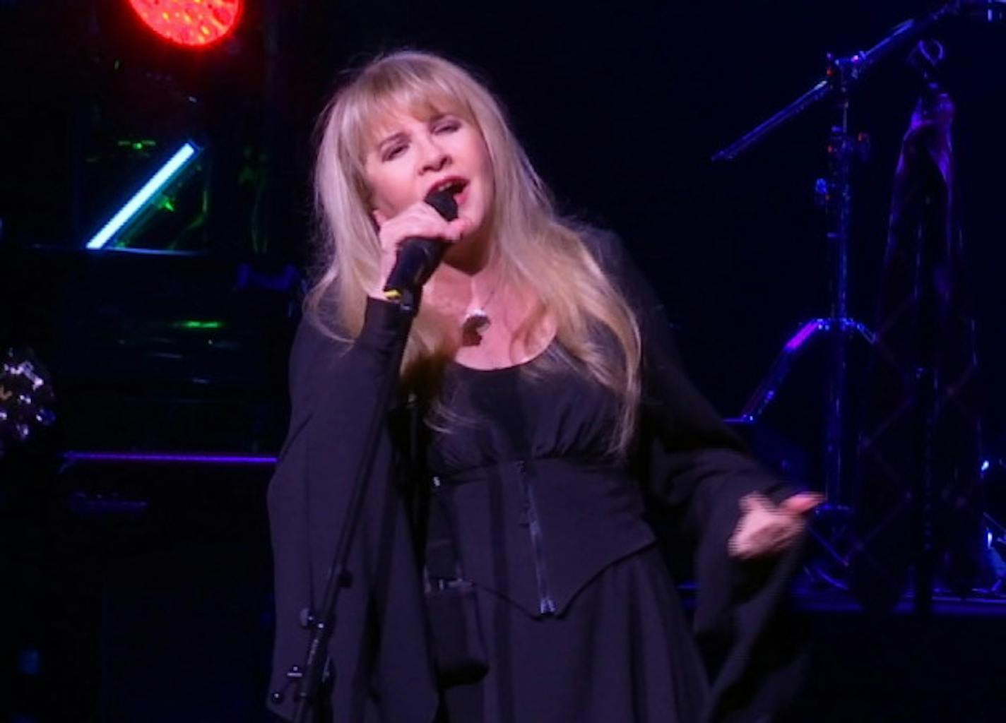 Stevie Nicks on stage in New York last year. / AP Photo, Bruce Barton