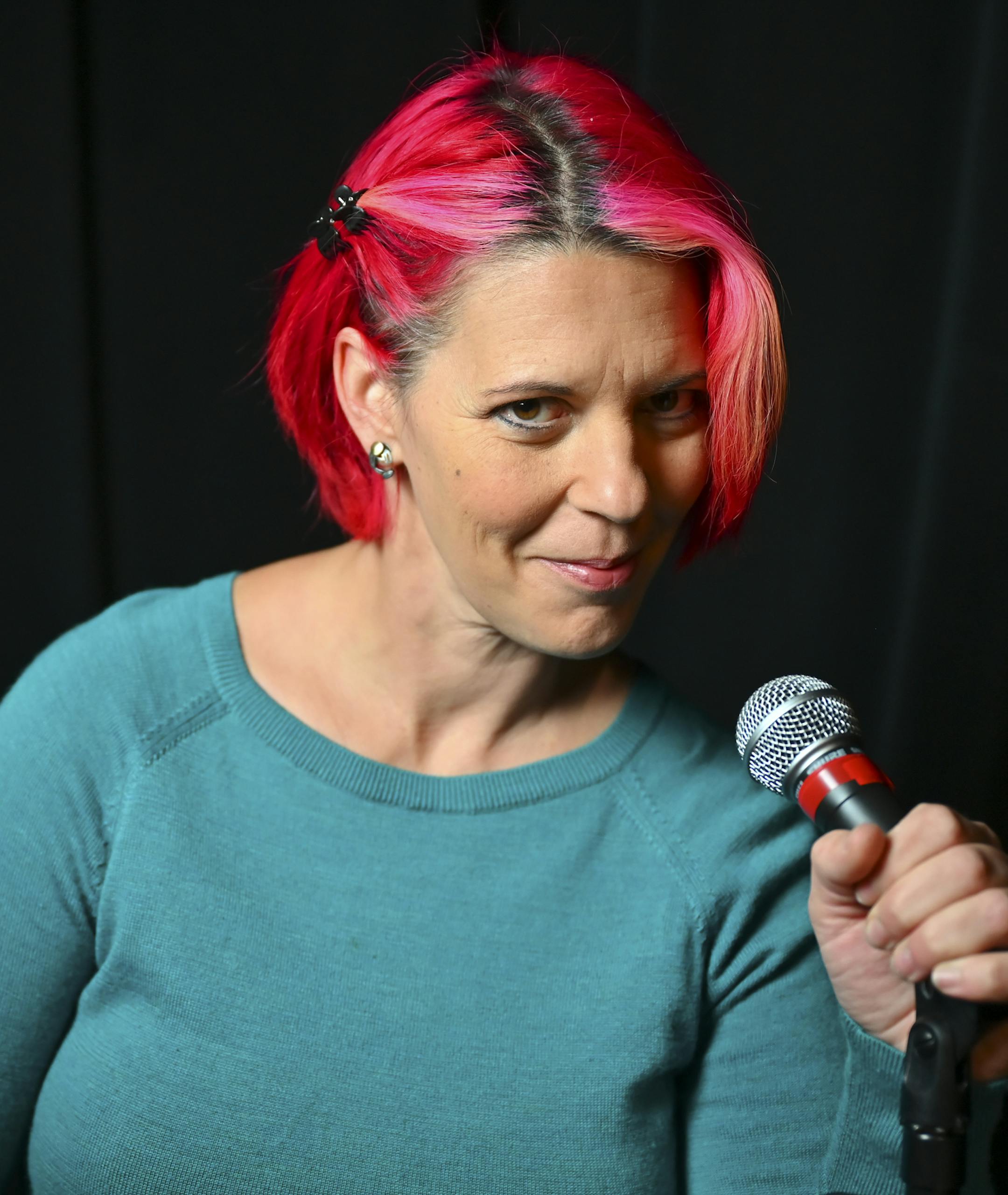 Ariel Leaf at the Crane Theater in Minneapolis will perform in "To Breed or Not to Breed."