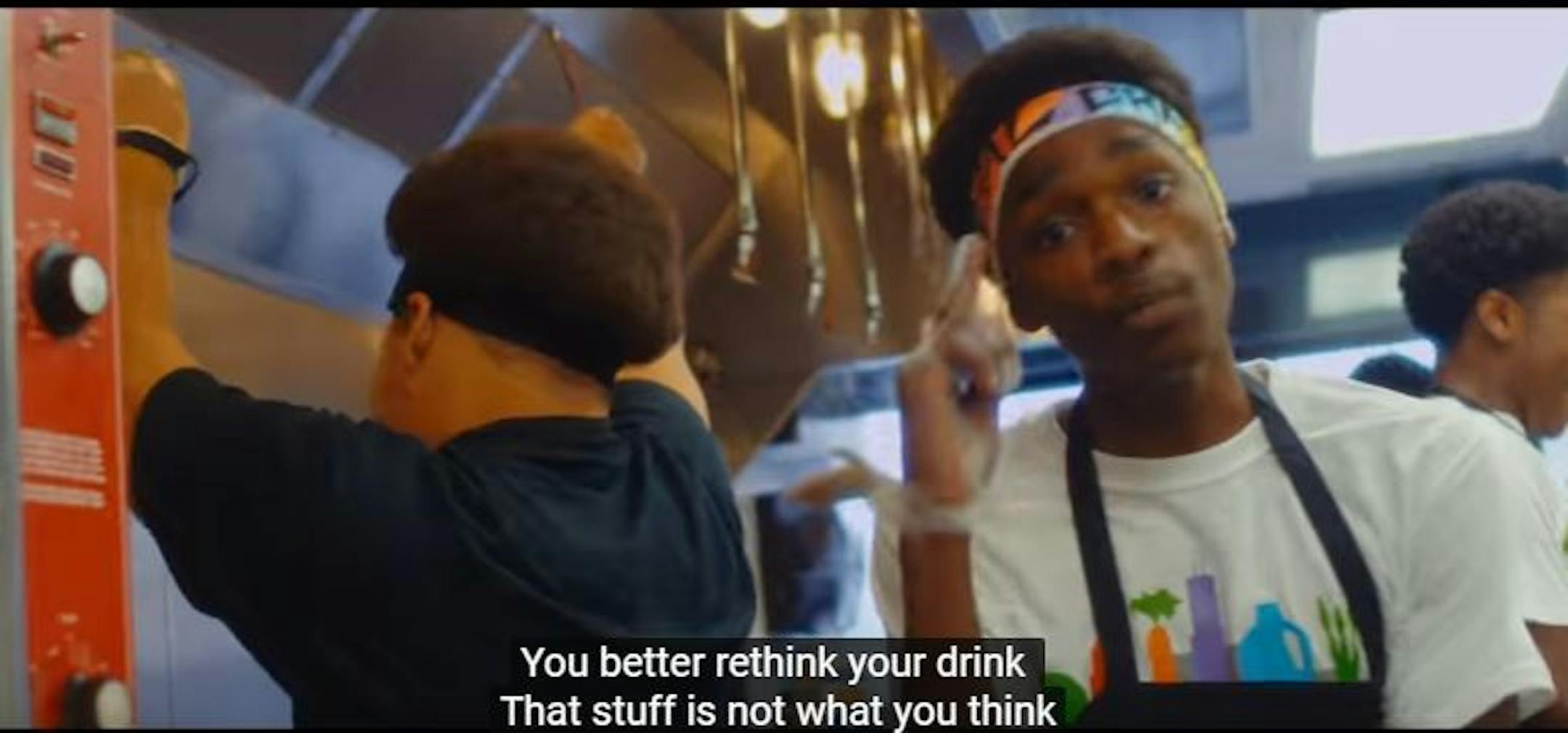 A screengrab from the "Grow Food" music video, a hit on YouTube, made by north Minneapolis-based nonprofit Appetite For Change.