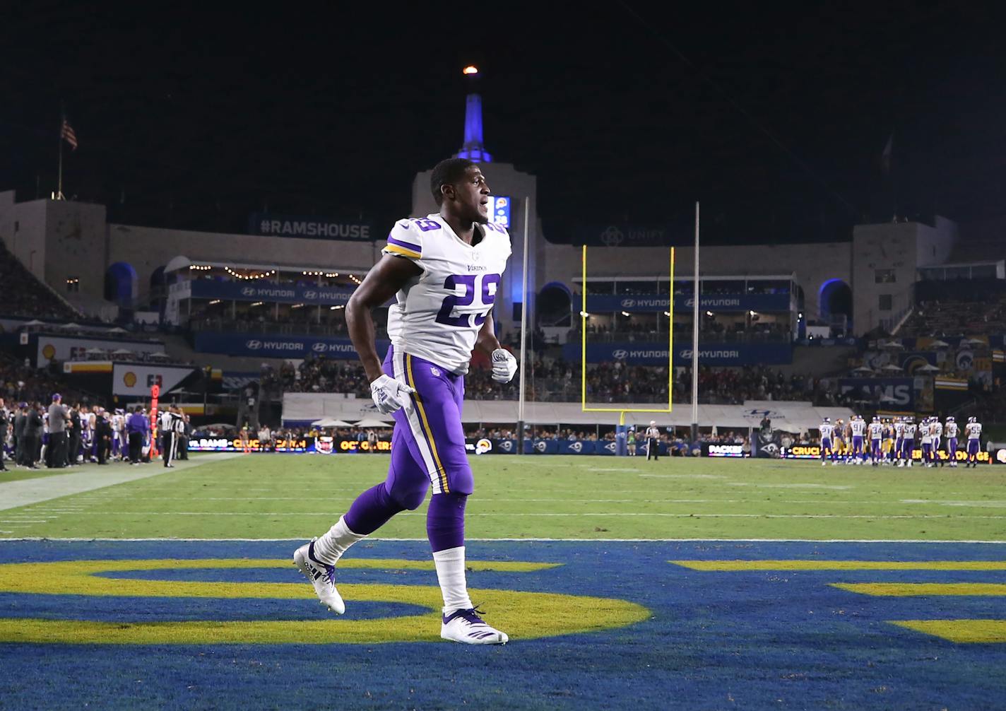 Minnesota Vikings defensive back Xavier Rhodes