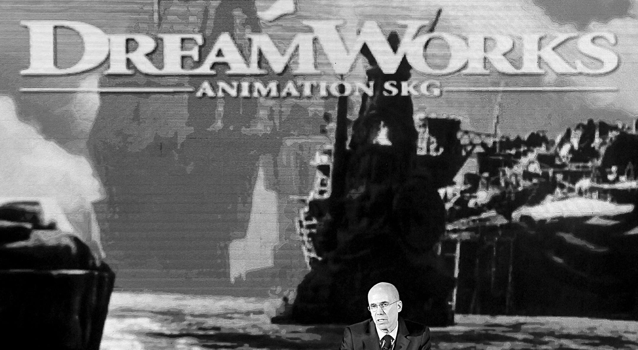 FILE - In this Thursday March 20, 2014, file photo, Jeffrey Katzenberg, CEO of DreamWorks Animation, speaks at the kickoff ceremony of Shanghai DreamCenter in Shanghai. Comcast is buying DreamWorks Animation, the film company behind the Shrek, Madagascar and Kung Fu Panda franchises, for approximately $3.55 billion, the companies announced Thursday, April 28, 2016. DreamWorks will become part of the Universal Filmed Entertainment Group, which includes Universal Pictures. Once the deal closes, Ka