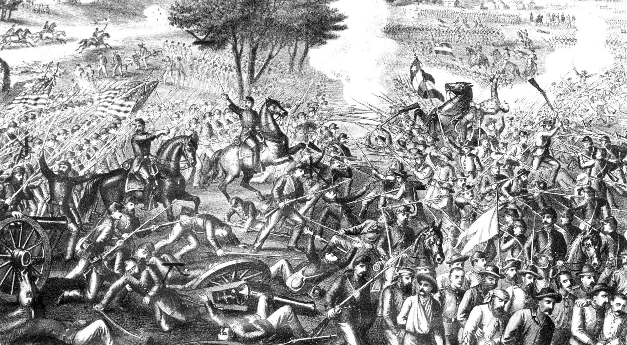 July 3, 1983 Minnesotans' key role in the Battle of Gettysburg/Cover/8 On July 2, 1863, a regiment of Minnesotans held off a Confederate attack in the Civil War's Battle of Gettysburg, taking tremendous losses in an action that had immeasurable historic reverberations. They probably averted a rebel victory in one of the war's decisive battles Above: A detail from an 1884 painting, "The Battle of Gettysburg."